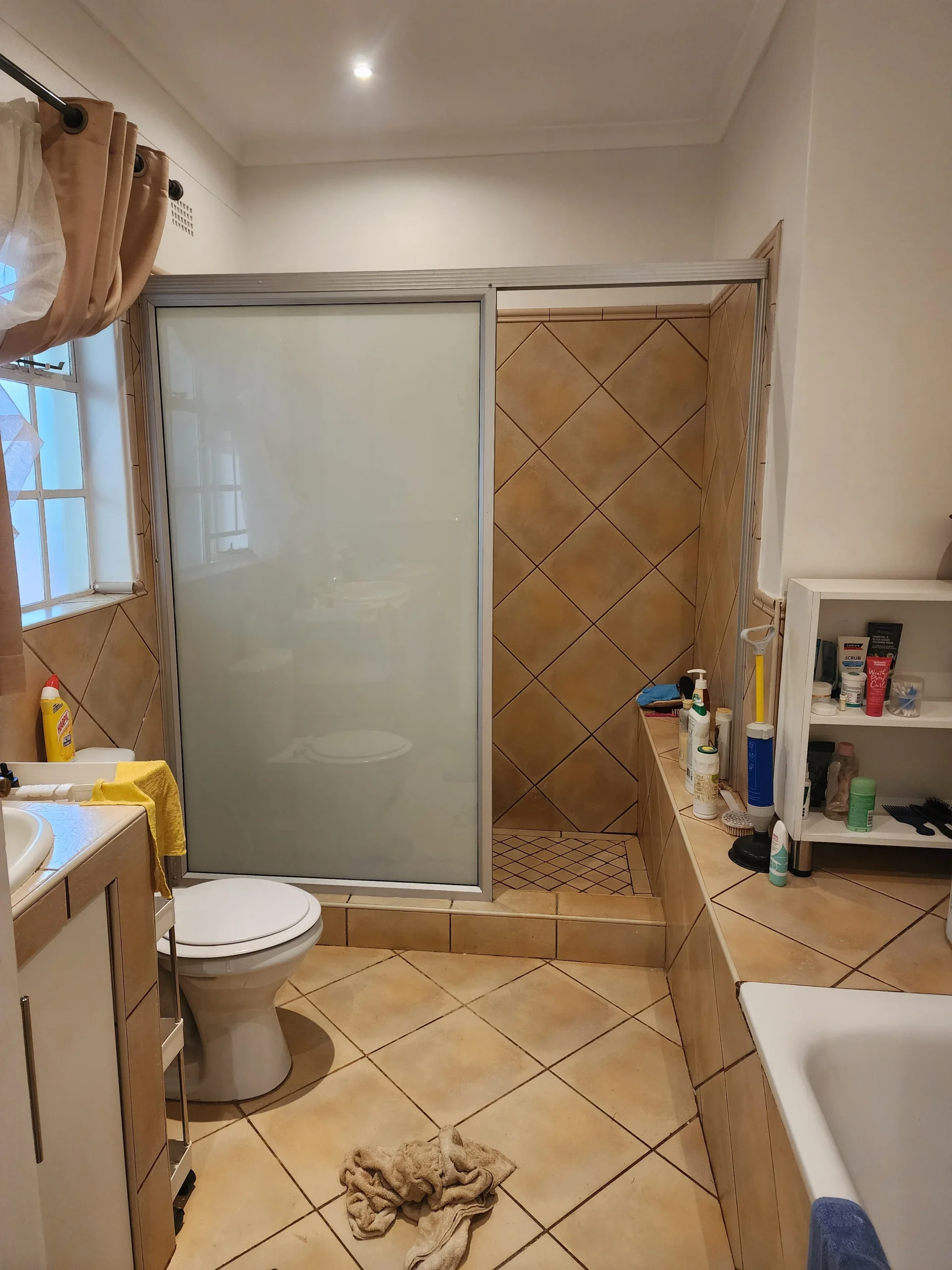 walk in shower glass borrowdale