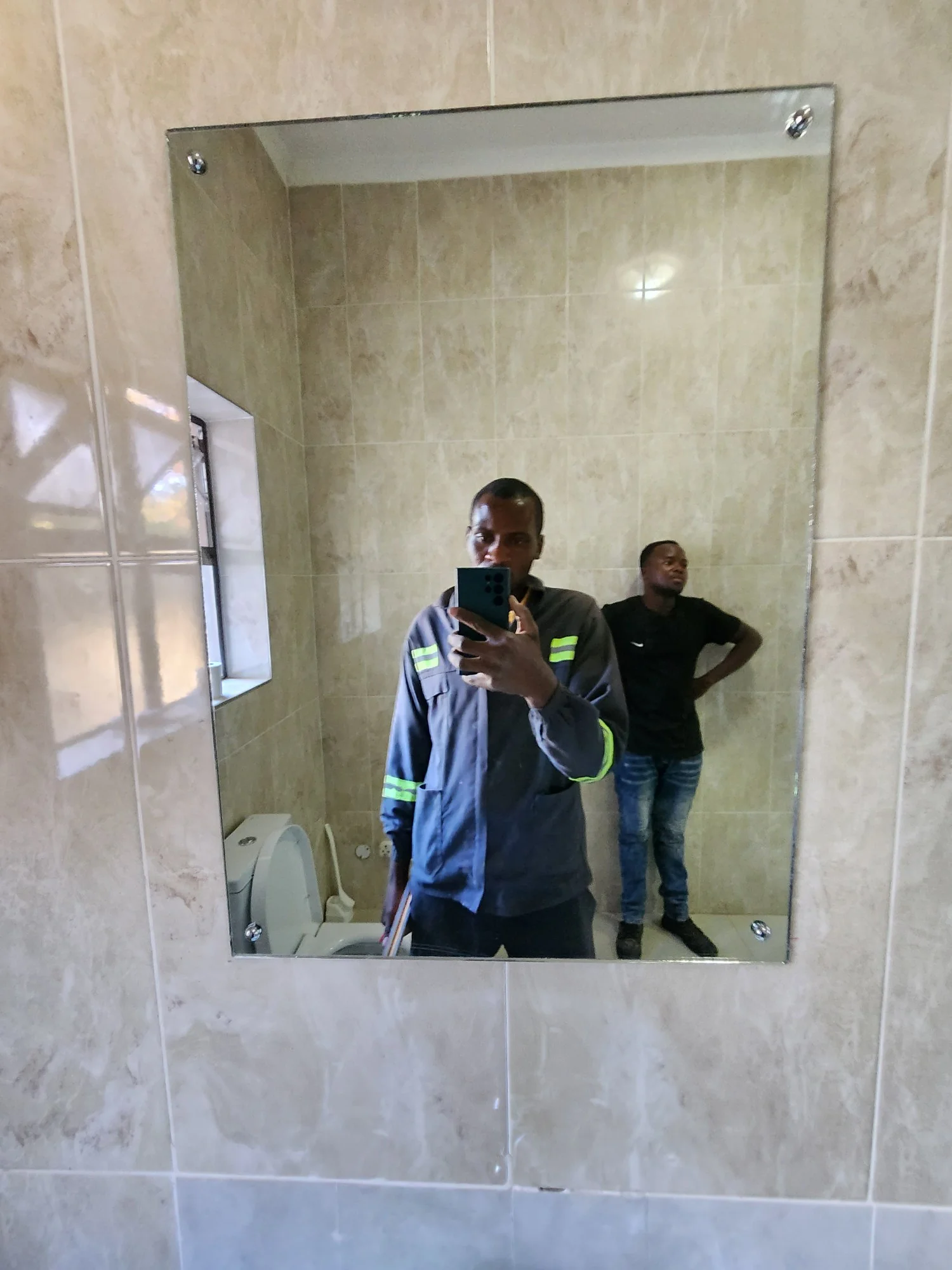 frameless wall mirror in harare